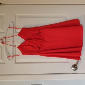 Zara Orange Halter Dress size small